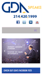 Mobile Screenshot of gdaspeakers.com